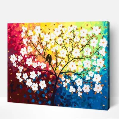 Blossom Tree Paint by Numbers for Adult