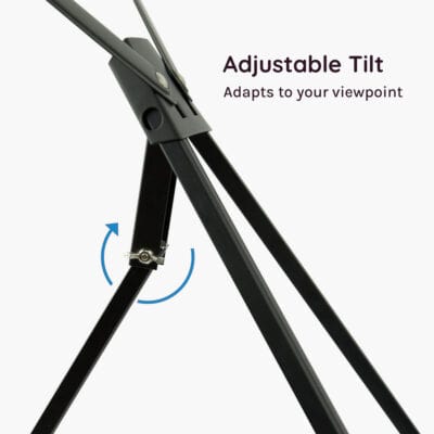 adjustable tilt tabletop easel