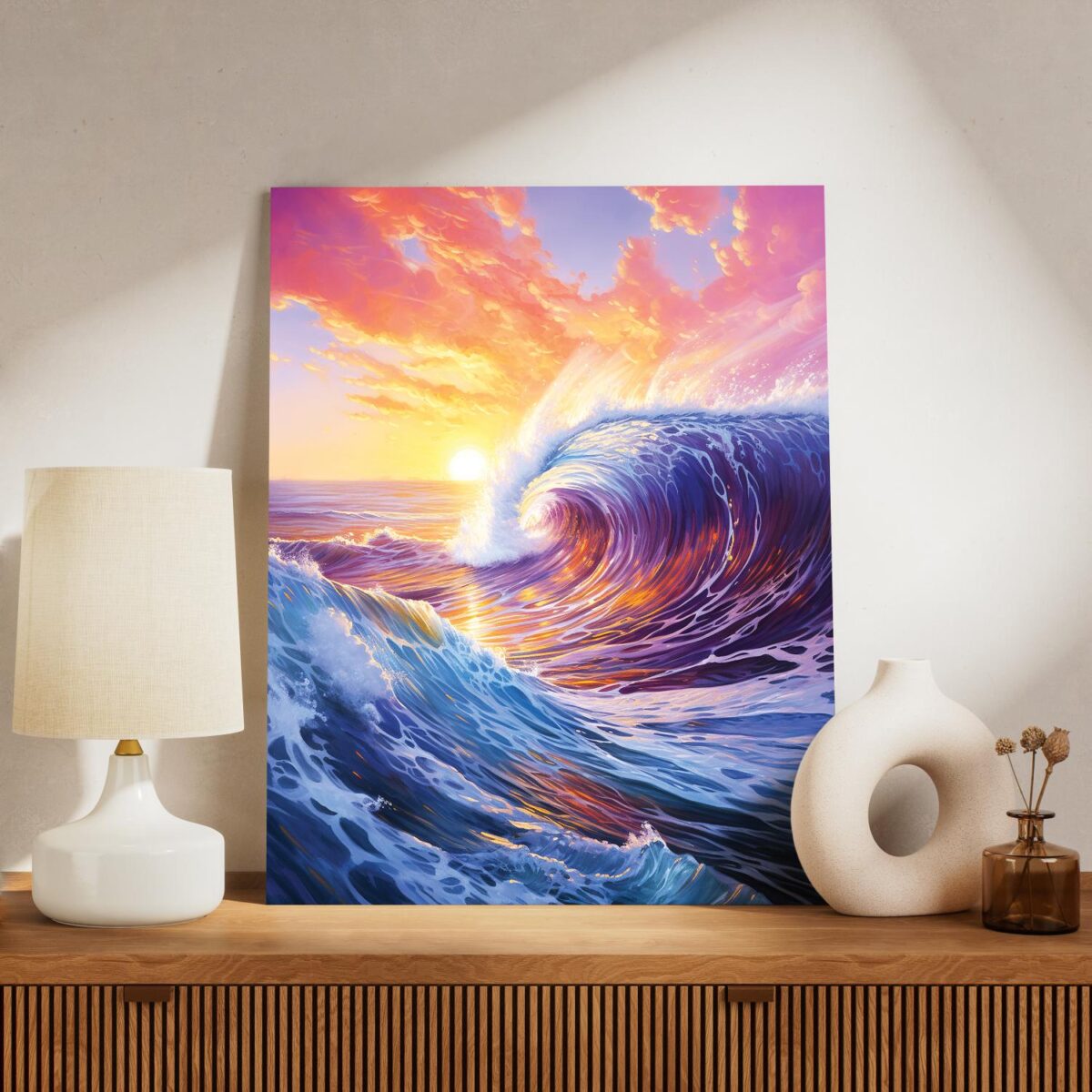 ocean waves paint by numbers