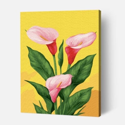 Pink Lilies